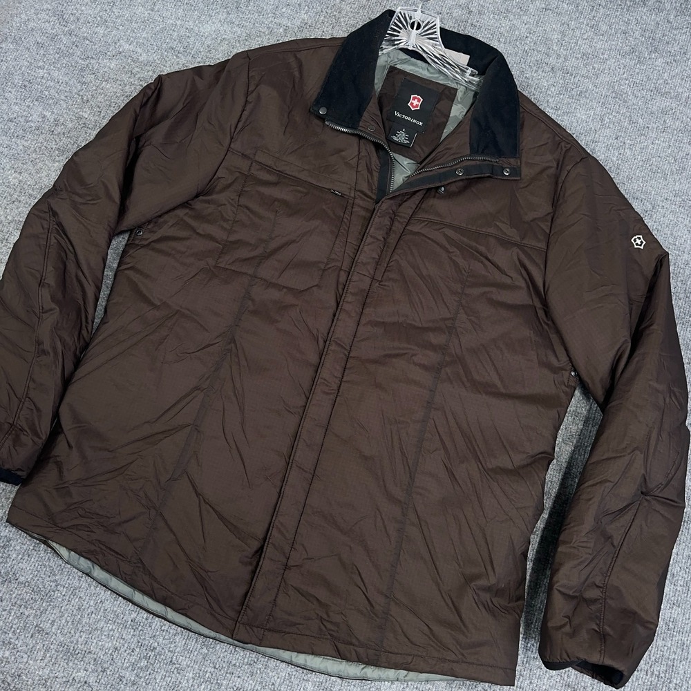 Victorinox Brown Puffer Jacket